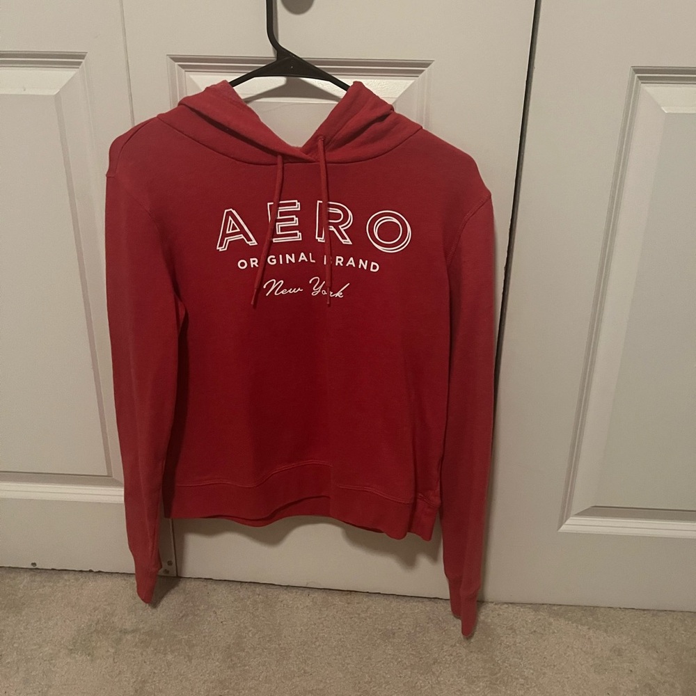 Aeropostale Vibrant Red Hoodie